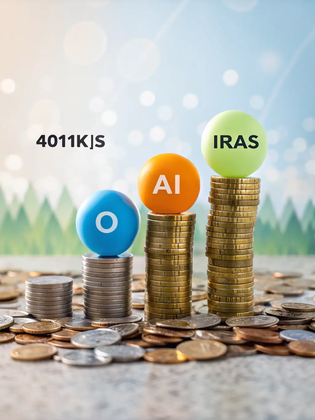 A clear and concise infographic illustrating the benefits of financial planning, such as retirement savings, investment growth, and tax optimization.